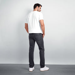 Men's Regular Fit Denim Jeans – Classic Straight Leg Casual Pants