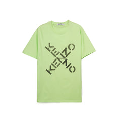 Men’s Short Sleeve Graphic T-Shirt – Modern Letter Print Casual Cotton Tee