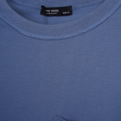 Men’s Short Sleeve T-Shirt – Plain Cotton Tee with Chest Pocket Casual Style