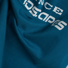 Men's Minimal Text Print Short Sleeve Cotton T-Shirt