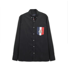 Casual Solid Button-Down Shirt Long Sleeve For Men