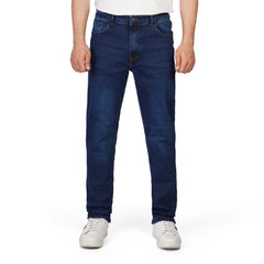 Men’s Straight Fit Jeans – Casual Washed Denim Pants for Everyday Wear