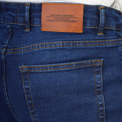 Men’s Straight Fit Jeans – Casual Washed Denim Pants for Everyday Wear