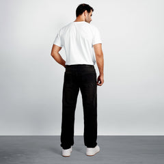 Men's Regular Fit Denim Jeans – Classic Straight Leg Casual Pants