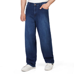 Men’s Wide Leg Jeans – Casual Loose Fit Denim Pants