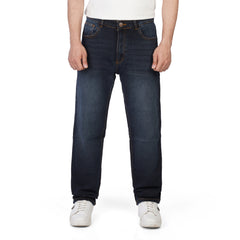 Men’s Straight Fit Jeans – Classic Casual Denim Pants