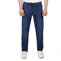 Men’s Straight Fit Jeans – Casual Washed Denim Pants for Everyday Wear