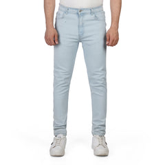 Men’s Straight Fit Jeans – Casual Washed Denim Pants for Everyday Wear