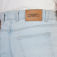 Men’s Straight Fit Jeans – Casual Washed Denim Pants for Everyday Wear