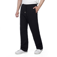 Men’s  Wide Leg Sweatpants – Casual Loose Fit Track Pants
