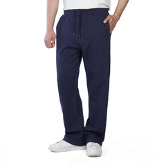 Men’s  Wide Leg Sweatpants – Casual Loose Fit Track Pants