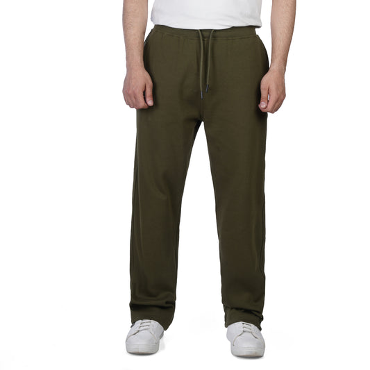 Men’s  Wide Leg Sweatpants – Casual Loose Fit Track Pants