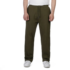 Men’s  Wide Leg Sweatpants – Casual Loose Fit Track Pants
