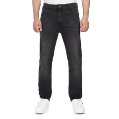 Men's Slim Fit Denim Jeans – Classic Straight Leg Casual Pants