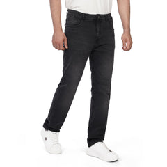 Men's Slim Fit Denim Jeans – Classic Straight Leg Casual Pants