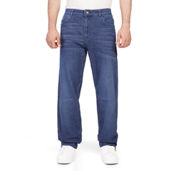 Men's Regular Fit Denim Jeans – Classic Straight Leg Casual Pants