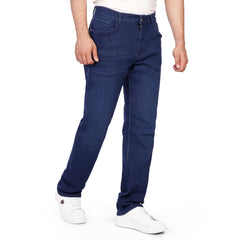 Men's Regular Fit Denim Jeans – Classic Straight Leg Casual Pants