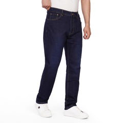 Men’s Denim Jeans – Slim Straight Fit Casual Stretch Pants
