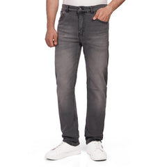 Men's Slim Fit Denim Jeans – Classic Straight Leg Casual Pants