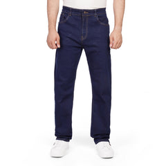 Men's Regular Fit Denim Jeans – Classic Straight Leg Casual Pants