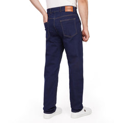 Men's Regular Fit Denim Jeans – Classic Straight Leg Casual Pants