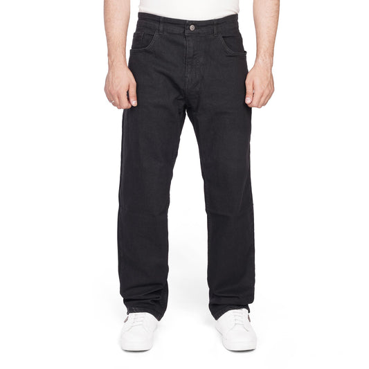 Men's Slim Fit Denim Jeans – Classic Straight Leg Casual Pants