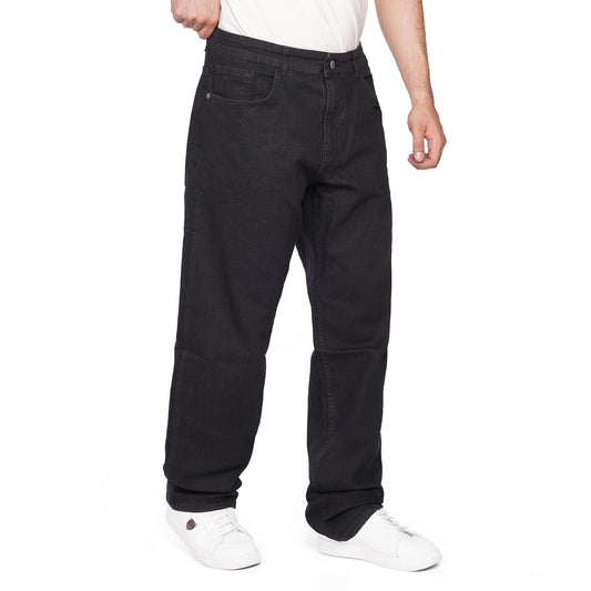 Men's Slim Fit Denim Jeans – Classic Straight Leg Casual Pants