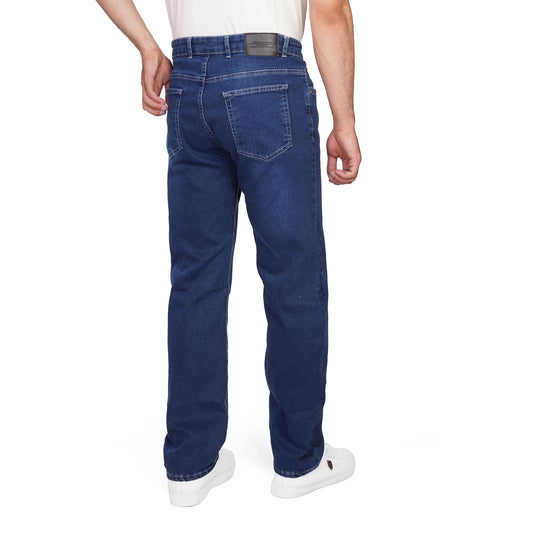 Men's Slim Fit Denim Jeans – Classic Straight Leg Casual Pants