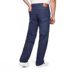 Men's Regular Fit Denim Jeans – Classic Straight Leg Casual Pants