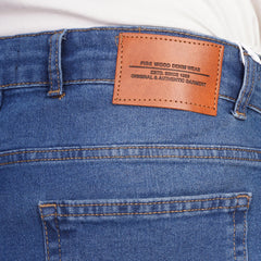 Men's Regular Fit Denim Jeans – Classic Straight Leg Casual Pants