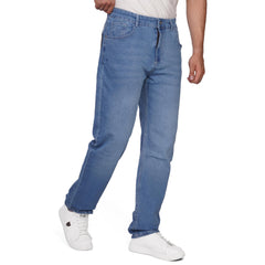 Men's Slim Fit Denim Jeans – Classic Straight Leg Casual Pants