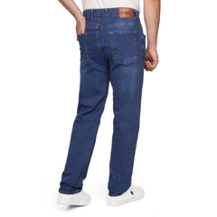 Men's Regular Fit Denim Jeans – Classic Straight Leg Casual Pants