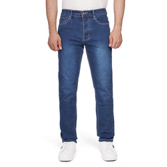 Men’s Denim Jeans – Slim Straight Fit Casual Stretch Pants