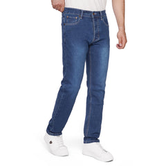 Men’s Denim Jeans – Slim Straight Fit Casual Stretch Pants