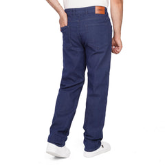 Men's Regular Fit Denim Jeans – Classic Straight Leg Casual Pants