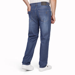 Men's Straight Fit Jeans – Stretch Denim Pants with Classic 5-Pocket Design