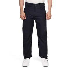 Men's Regular Fit Gabardine Pants – Classic Beige Casual Trousers