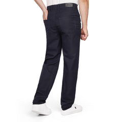 Men's Regular Fit Gabardine Pants – Classic Beige Casual Trousers