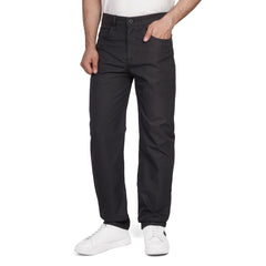 Men's Regular Fit Gabardine Pants – Classic Beige Casual Trousers