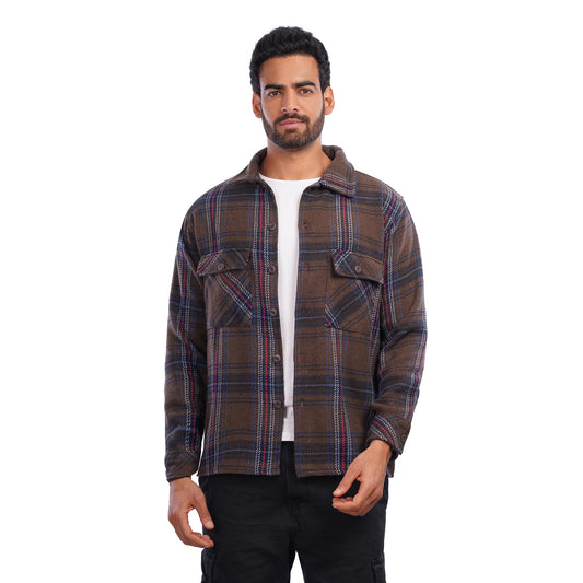 men-s-plaid-flannel-shirt-casual-button-up-with-dual-chest-pockets-2
