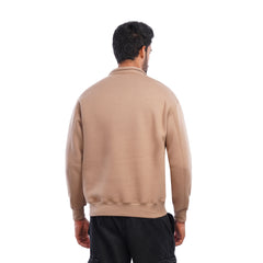 Men’s Half Zip Sweatshirt Casual Mock Neck Pullover