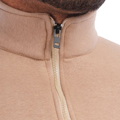 Men’s Half Zip Sweatshirt Casual Mock Neck Pullover