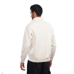 Men’s Half Zip Sweatshirt Casual Mock Neck Pullover