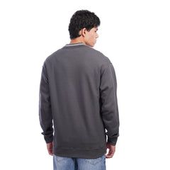 Men’s Zip Up Sweatshirt Casual Bomber Style Jacket with Front Pockets