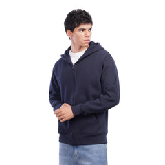 Men’s Zip Up Hoodie Casual Hooded Jacket with Front Pockets