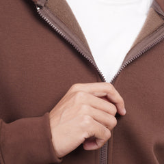 Men’s Zip Up Hoodie Casual Hooded Jacket with Front Pockets