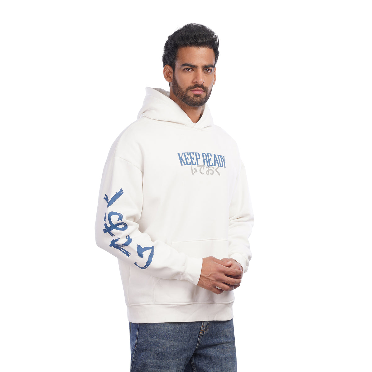 Men’s Graphic Hoodie Casual Pullover Sweatshirt with Kangaroo Pocket