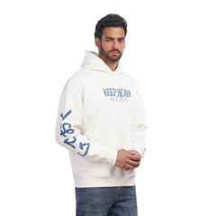 Men’s Graphic Hoodie Casual Pullover Sweatshirt with Kangaroo Pocket