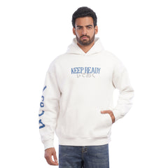 Men’s Graphic Hoodie Casual Pullover Sweatshirt with Kangaroo Pocket