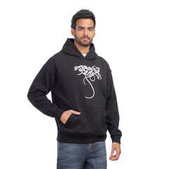 Men’s Graphic Pullover Hoodie – Relaxed Fit Casual Hooded Sweatshirt